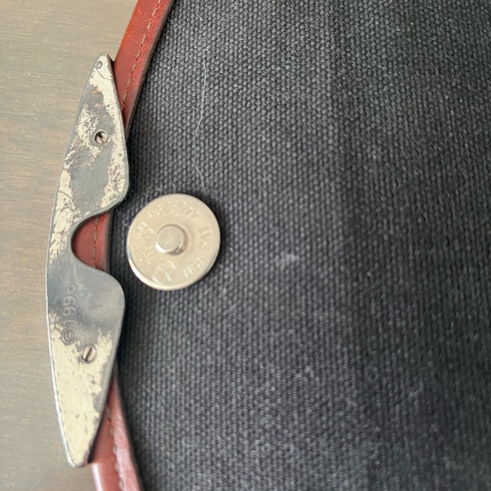 Brighton Vintage CROCO Leather Shoulder Bag - Picture 8 of 11